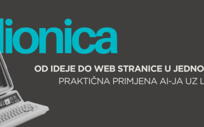 Od ideje do web stranice u jednom danu: praktična primjena AI-ja uz Lovable, 30.1.2026 u 14h