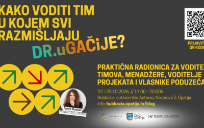 🟢 Prijavite se na radionicu Ivane Rumac: „Kako voditi tim u kojem svi razmišljaju drugačije?”